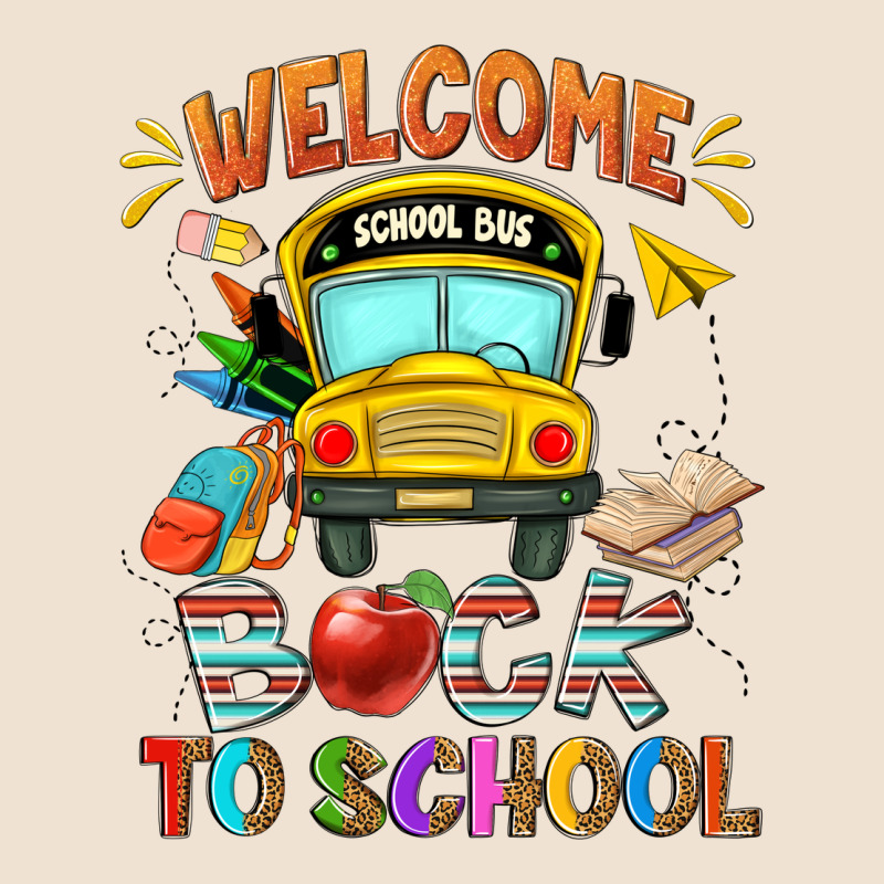 Welcome Back To School With School Bus Urban Heavy Tee by NancyCooperArtShop | Teevron