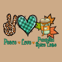 Peace Love Pumpkin Spice Latte Vintage Hoodie | Teevron