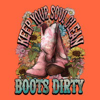 Keep Your Soul Clean Boots Dirty Cowboy Western Premium Hoodie | Teevron