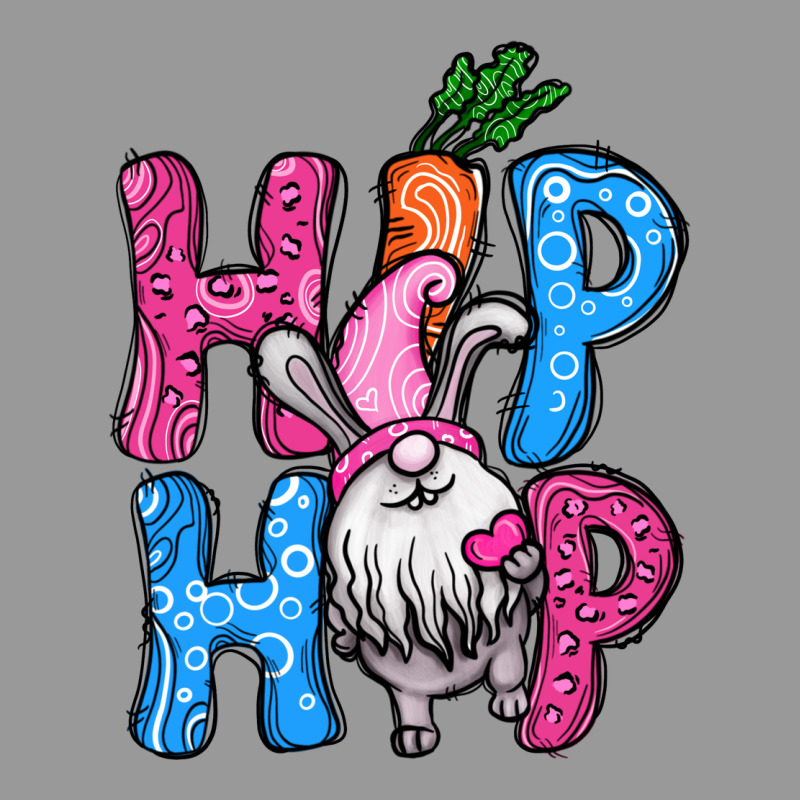 Easter Hip Hop Gnome Vintage Hoodie by NancyCooperArtShop | Teevron