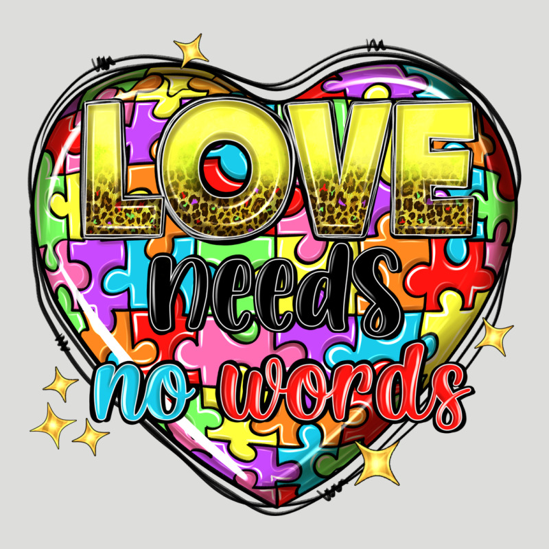 Love Needs No Words Zipper Hoodie by NancyCooperArtShop | Teevron