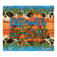 Different Is Au Some Autism Awareness Cowhide Leopard Tumbler Premium Tee | Teevron