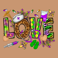 Mardi Gras Love Nurse Heavyweight Hoodie | Teevron