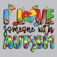 I Love Someone With Autism Long Sleeve Tee | Teevron