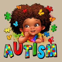 Autism Afro Girl Long Sleeve Tee | Teevron