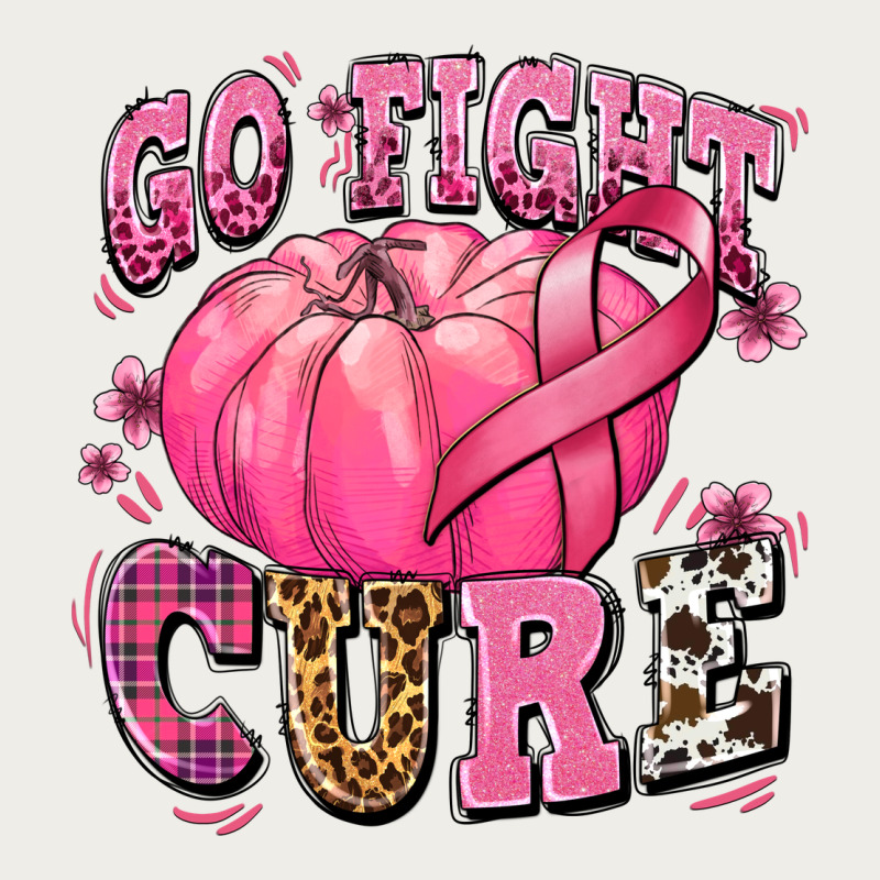 Go Fight Cure Pumpkin Zipper Hoodie by texasbilliewilder | Teevron