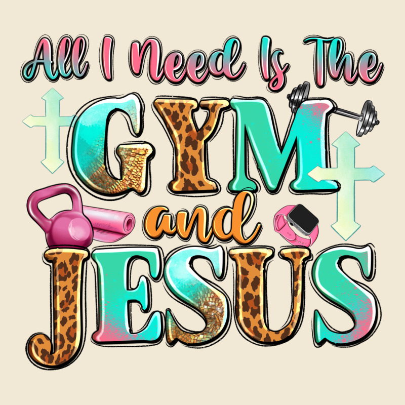 All I Need Is The Gym And Jesus Premium Tee by JahusDesignShop | Teevron