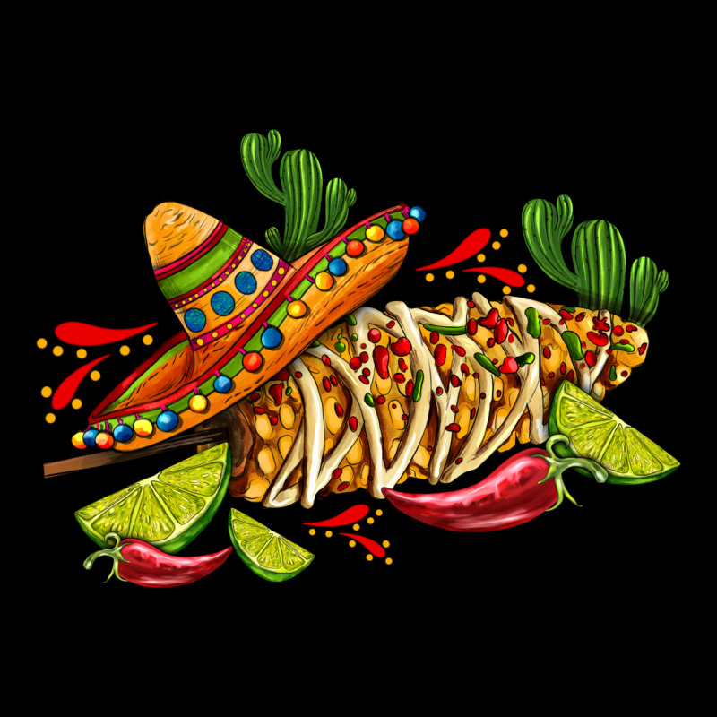 Mexican Elote Corn Sombrero Lime And  Cactus Premium Tee by AdoDesignShop | Teevron