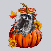 Fall Pumpkin Raccoon Heavyweight Sweatshirt | Teevron
