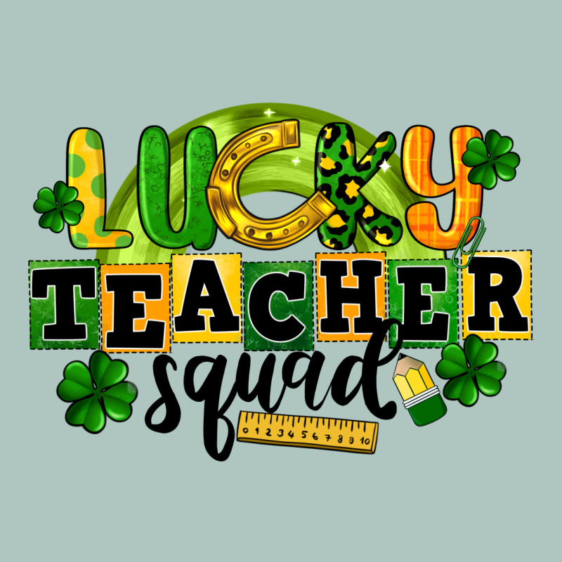 Lucky Teacher Squad St. Patrick's Day Premium Sweatshirt by CowGirlArtShop | Teevron