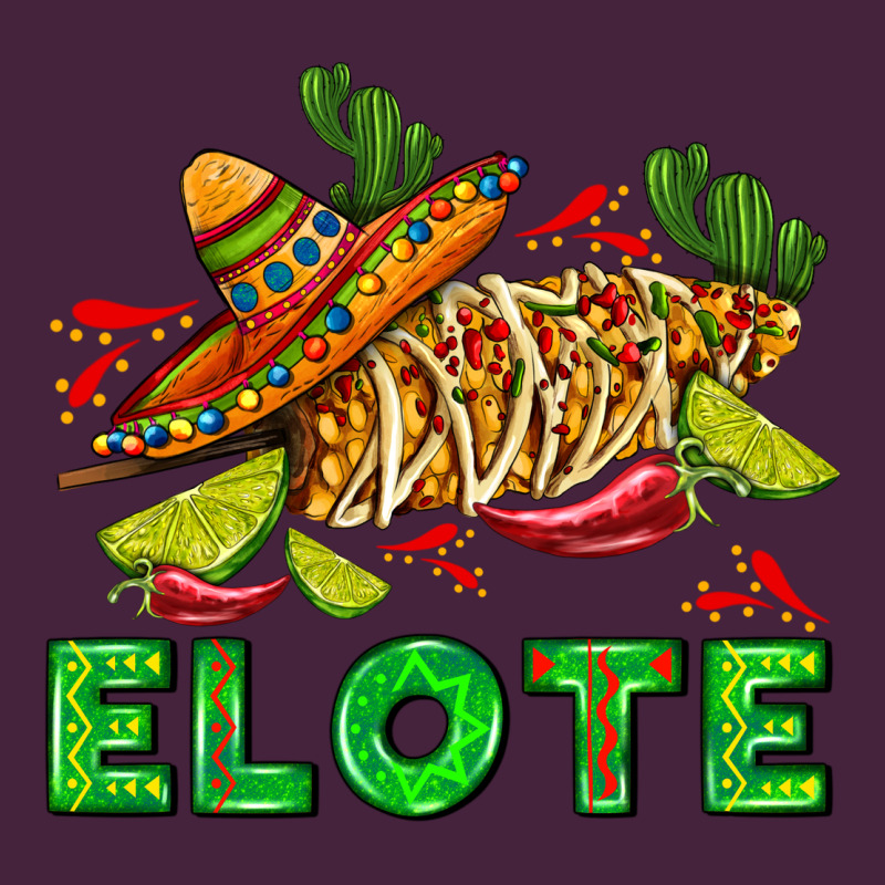 Elote Corn Sombrero Lime And  Cactus Premium Tee by AdoDesignShop | Teevron