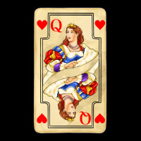 Love Playing Cards Queen Heavy Core Tee | Teevron