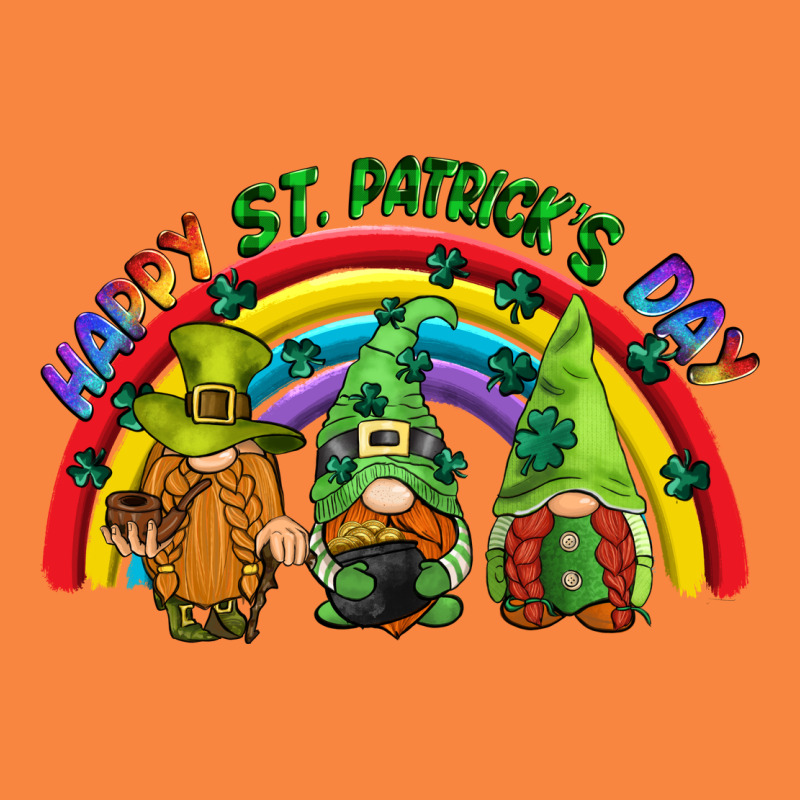 Happy St. Patrick's Day Rainbow Gnomes Premium Sweatshirt by CowGirlArtShop | Teevron