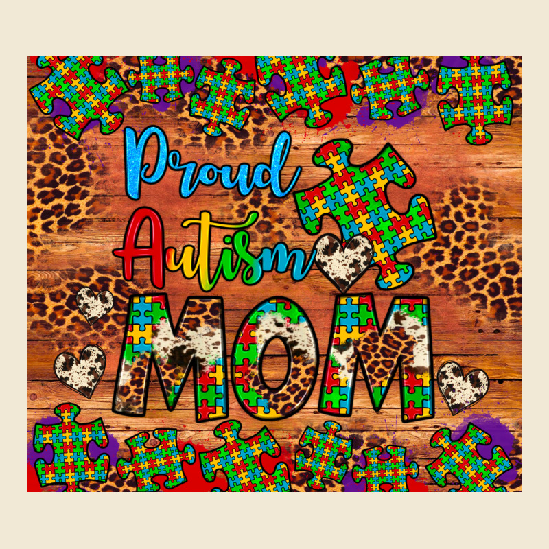 Proud Autism Mom Tumbler Premium Tee by Artiststas | Teevron