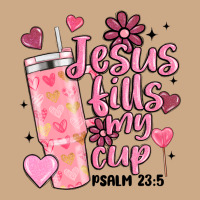 Valentine Jesus Fills My Cup Vintage Hoodie | Teevron