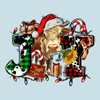 Joy And Cow Christmas Candies And Letters Ladies Tee | Teevron