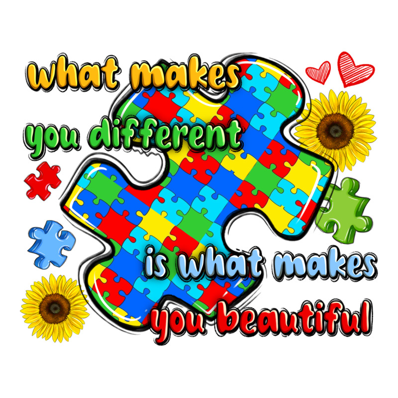 What Makes You Different Is What Makes  You Beauti Long Sleeve Tee by LillyAllenDesigns | Teevron