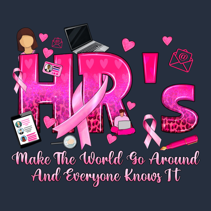Breast Cancer Hr Human Resources Zipper Hoodie by texasbilliewilder | Teevron