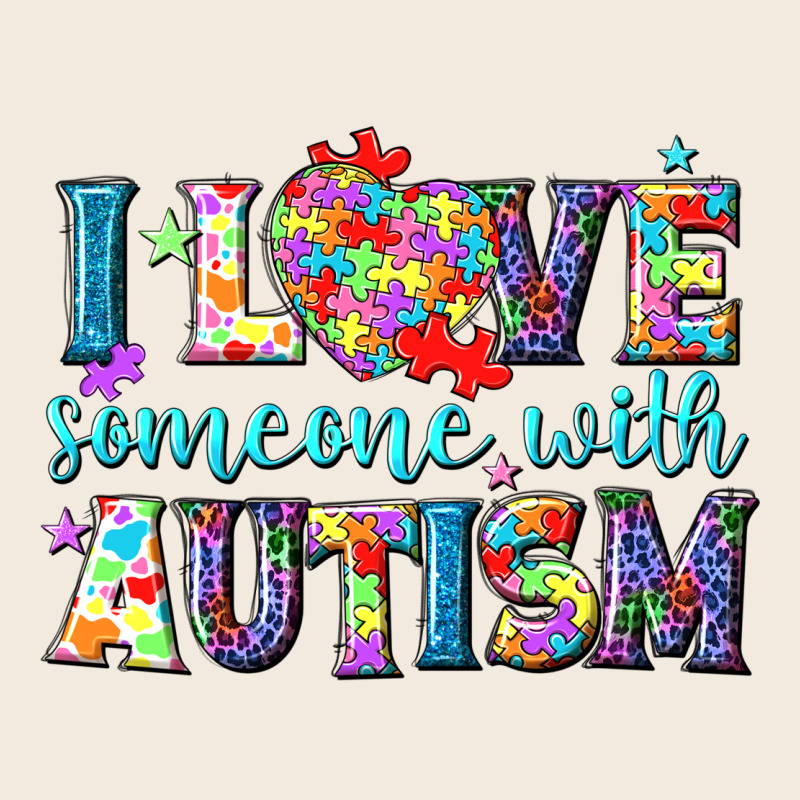 I Love Someone With Autism Zipper Hoodie by NancyCooperArtShop | Teevron