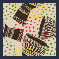 African Drum Seamless Pattern Urban Hoodie | Teevron