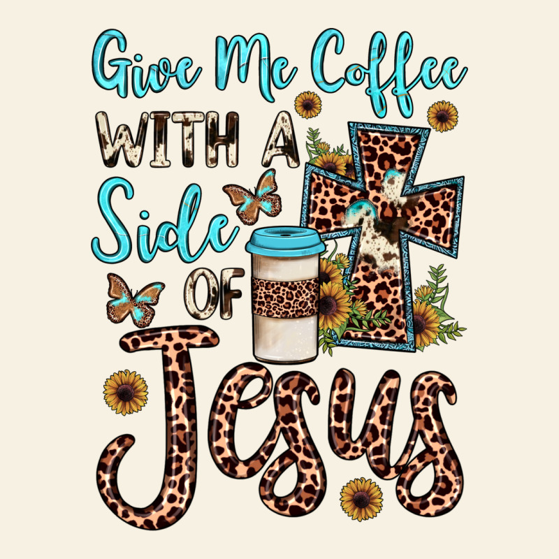 Give Me Coffee With A Side Of Jesus Vintage Tee by JahusDesignShop | Teevron