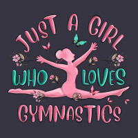 Just A Girl Who Loves Gymnastics Vintage Hoodie | Teevron