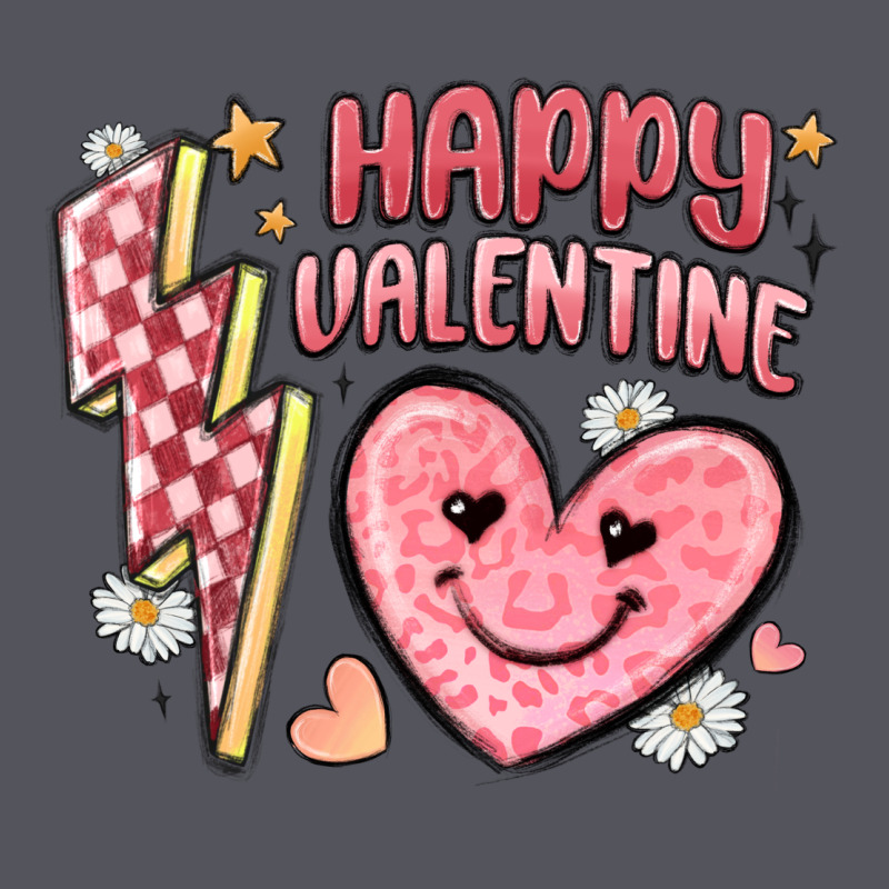 Happy Valentine Heart Vintage Hoodie by MaliasSmallBusiness | Teevron