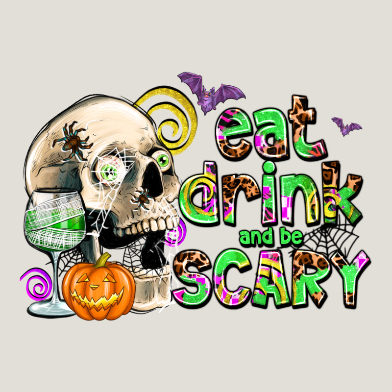 Eat Drınk And Be Scary Heavy Core Tee by AdoDesignShop | Teevron