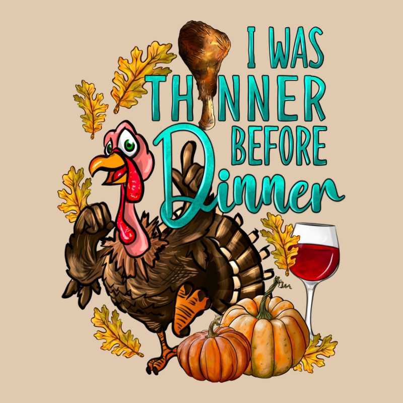 I Was Thinner Before Dinner Turkey Thanksgiving Heavyweight Sweatshirt by LillyAllenDesigns | Teevron