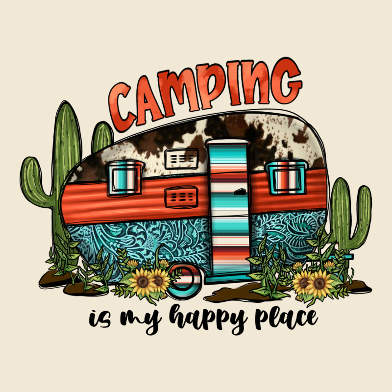 Camping Is My Happy Place Premium Tee by JahusDesignShop | Teevron