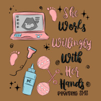 She Works Willingly With Her Hands Vintage Tee | Teevron