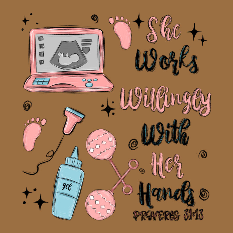 She Works Willingly With Her Hands Vintage Tee by MaliasSmallBusiness | Teevron