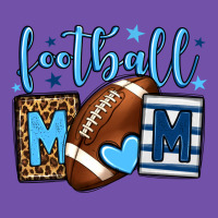 Football Mom Blue Team Color  Mother's Day Premium Sweatshirt | Teevron