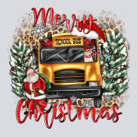 Merry Christmas School Bus Zipper Hoodie | Teevron