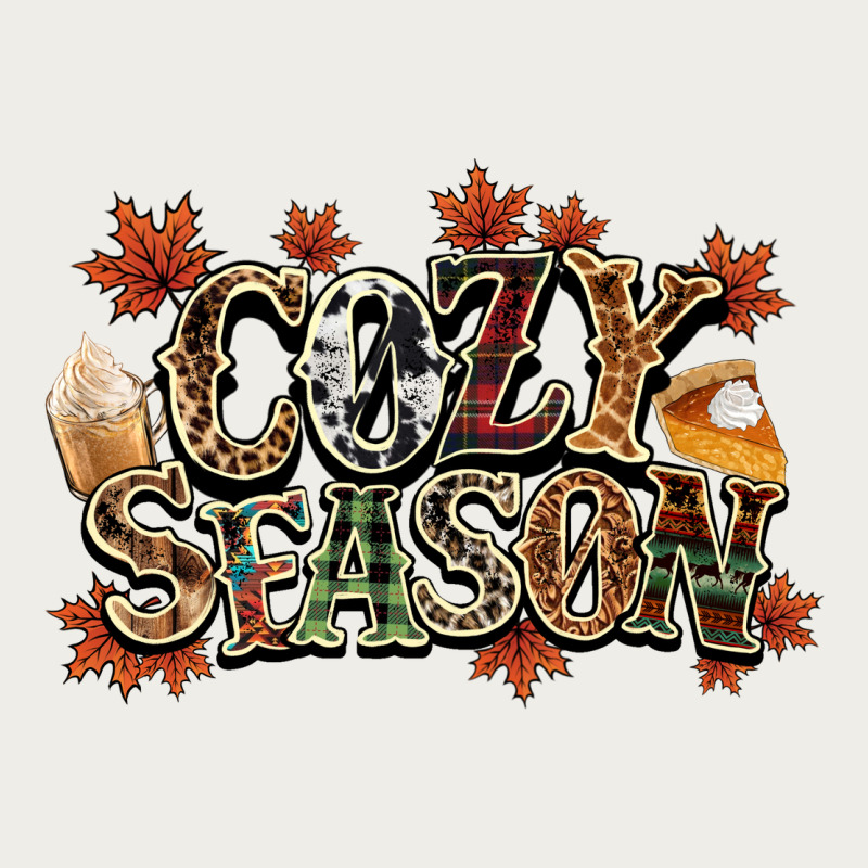 Cozy Season Fall Zipper Hoodie by NancyCooperArtShop | Teevron
