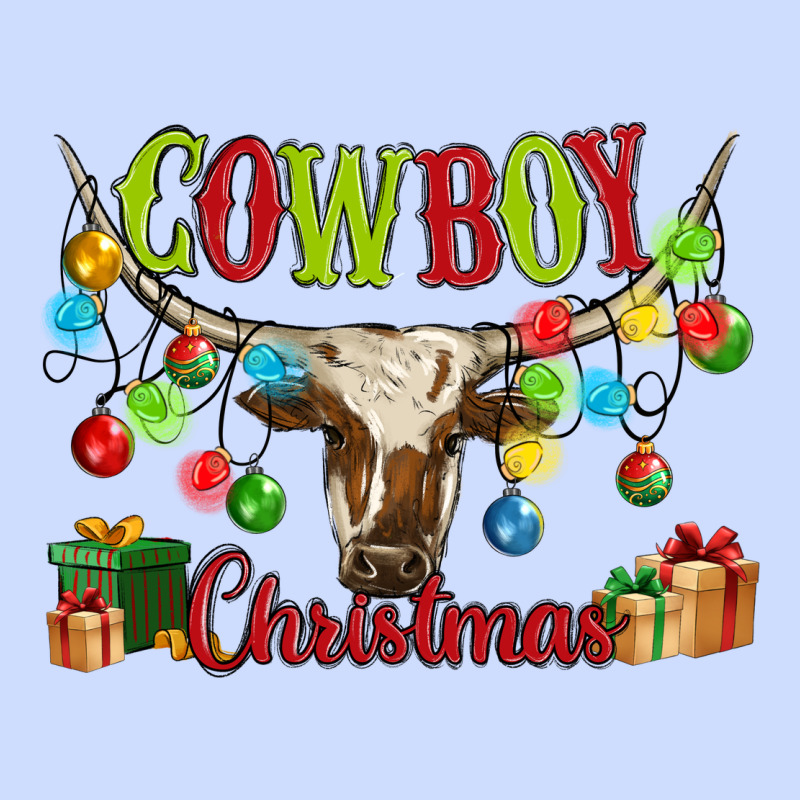 Cowboy Christmas Urban Heavy Tee by MaliasSmallBusiness | Teevron