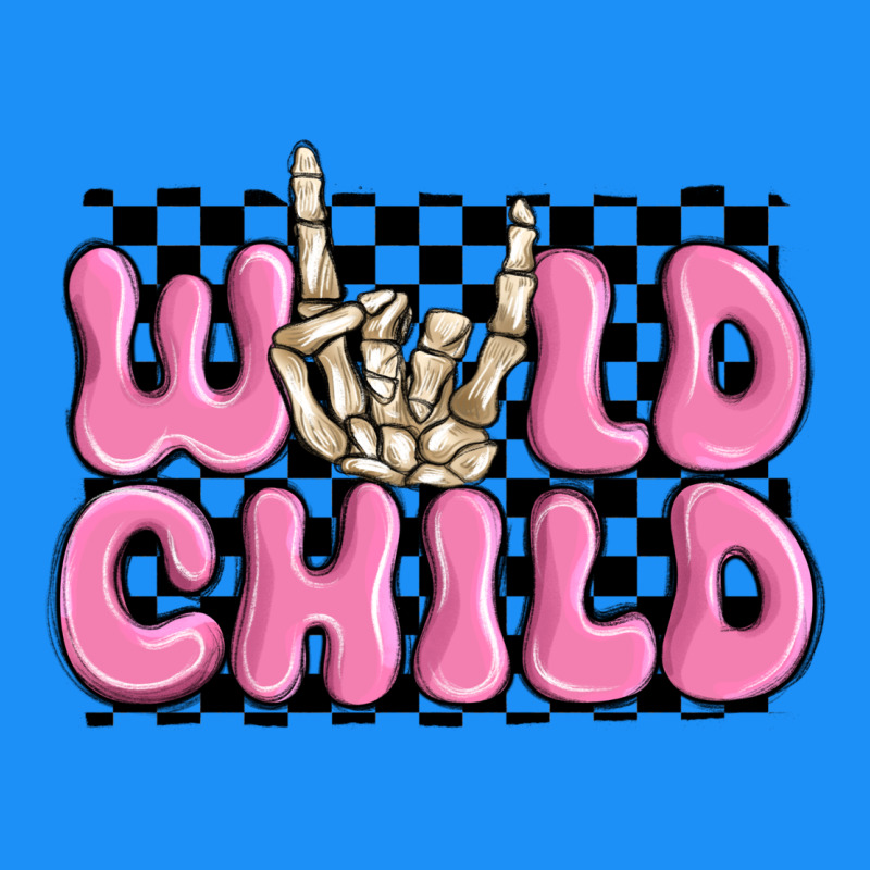 Wild Child Pink Skeleton Classic Tee by MaliasSmallBusiness | Teevron