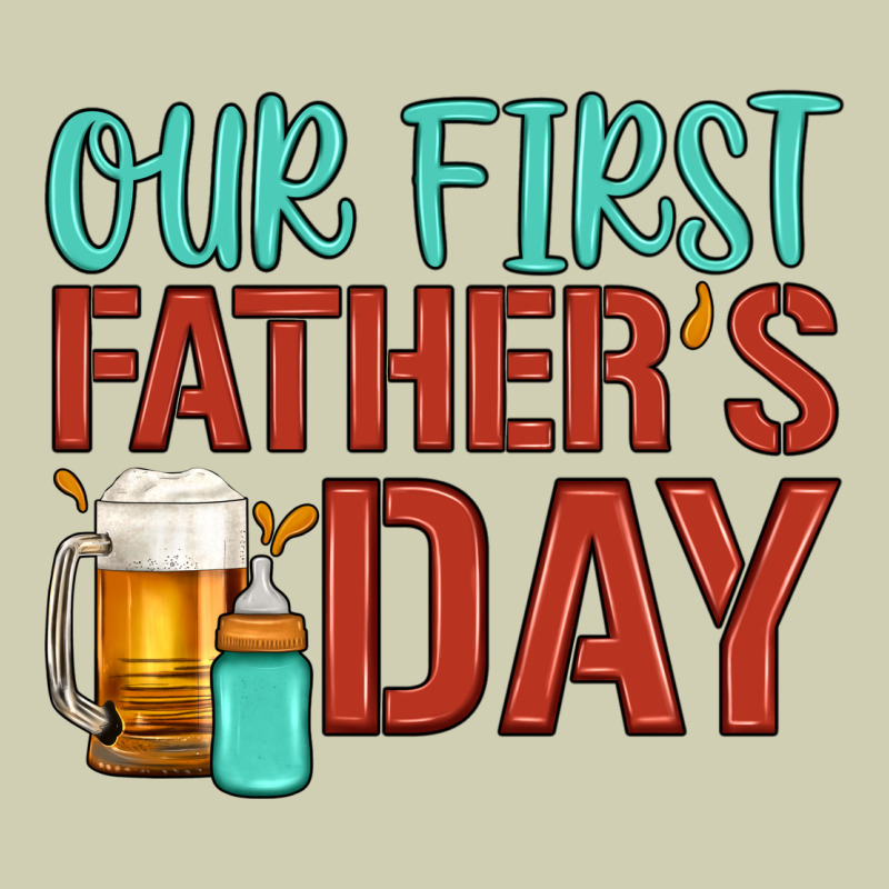 Our First Father's Day Heavy Core Tee by Artiststas | Teevron