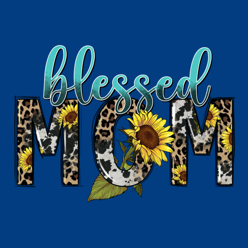 Blessed Mom Sunflower Mother's Day Premium Sweatshirt by HowdyJamesFarm | Teevron