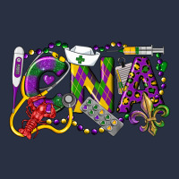 Cna Certified Nursing Assistant Mardi Gras Heavyweight Sweatshirt | Teevron