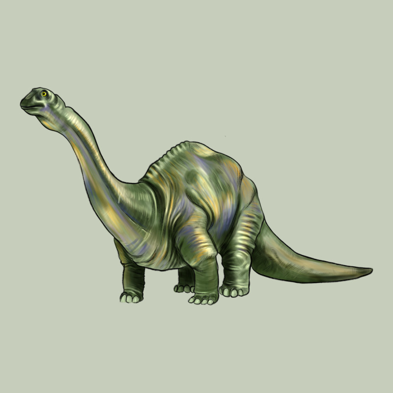 Dinosaur Brontosaurus Ladies Tee by Artiststas | Teevron