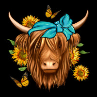 Sunflower Long Haired Cow Heavy Core Tee | Teevron