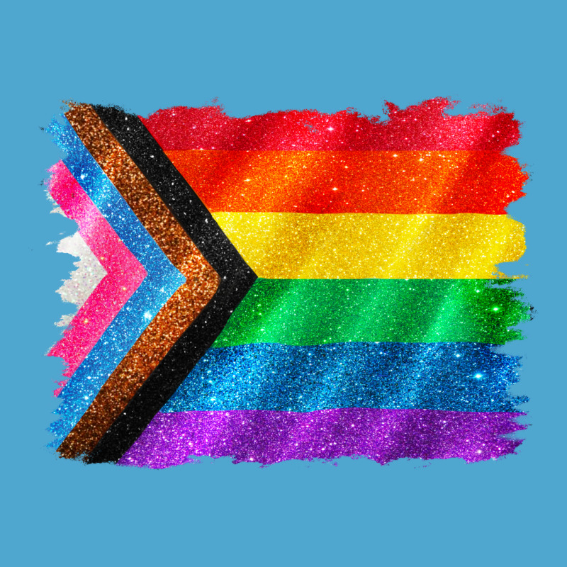 Pride Flag Background Premium Hoodie by CowGirlArtShop | Teevron