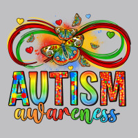 Autism Awareness Butterfly Infinity Symbol Long Sleeve Tee | Teevron