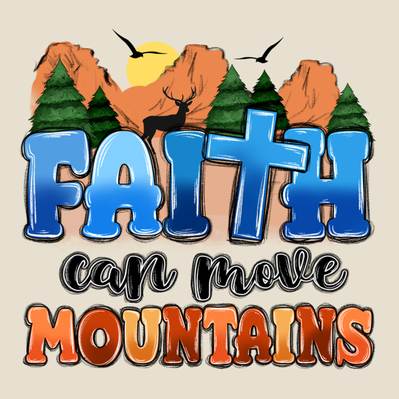 Faith Can Move Mountains Urban Heavy Tee by MaliasSmallBusiness | Teevron
