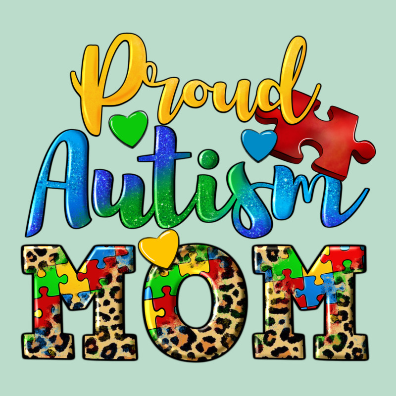 Proud Autism Mom Premium Hoodie by CowGirlArtShop | Teevron