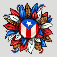 Puerto Rico Sunflower Zipper Hoodie | Teevron