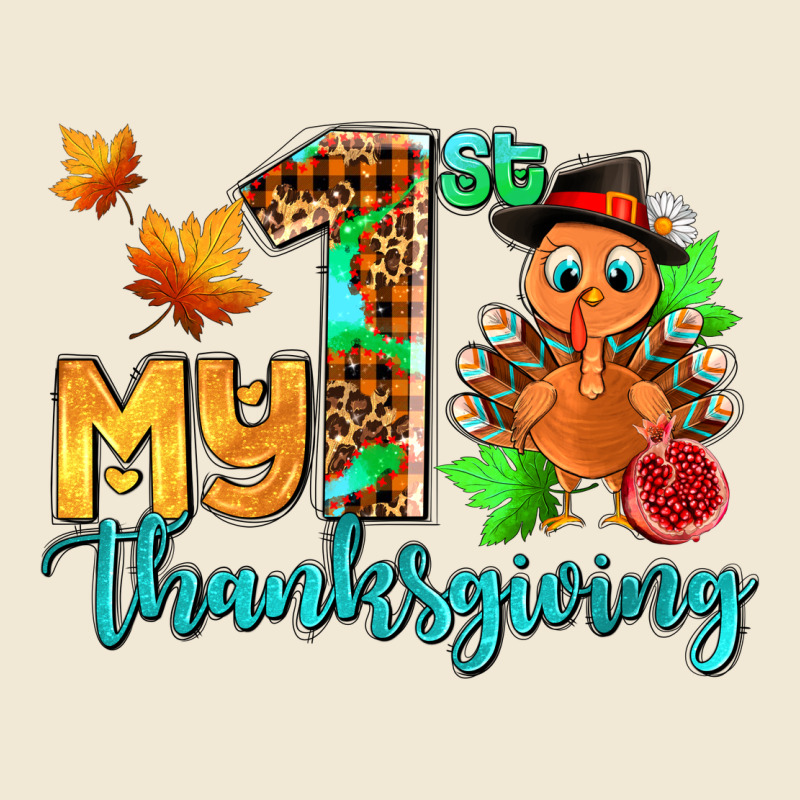 My First Thanksgiving With Turkey Ladies Tee by AdoDesignShop | Teevron