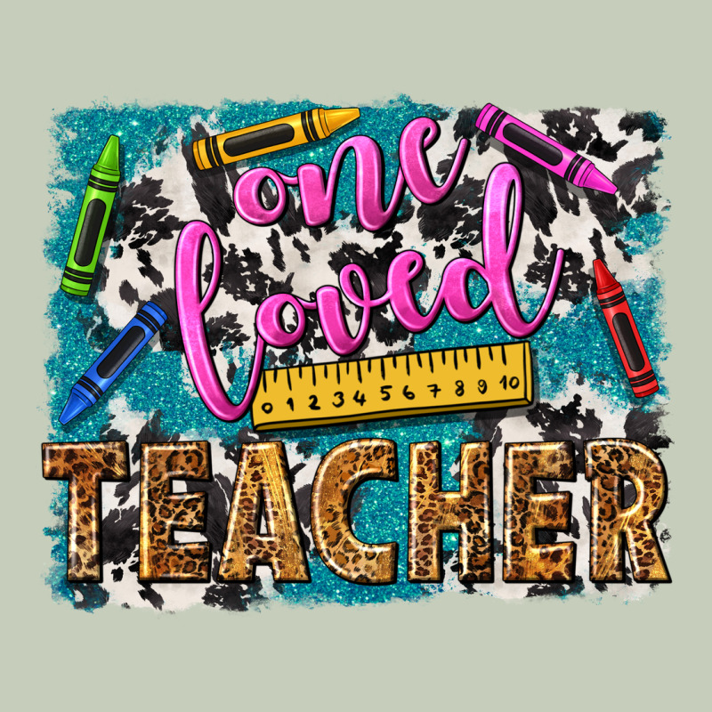 One Loved Teacher Classic Tee by NancyCooperArtShop | Teevron