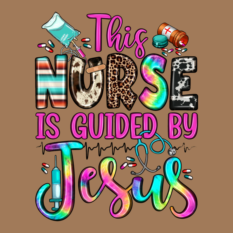 This Nurse Is Guided By Jesus Classic Tee by JahusDesignShop | Teevron